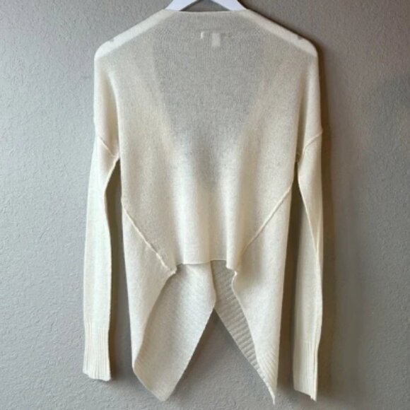 Banana Republic Tie Front Waterfall Cardigan Sweater Size Small - Picture 5 of 10